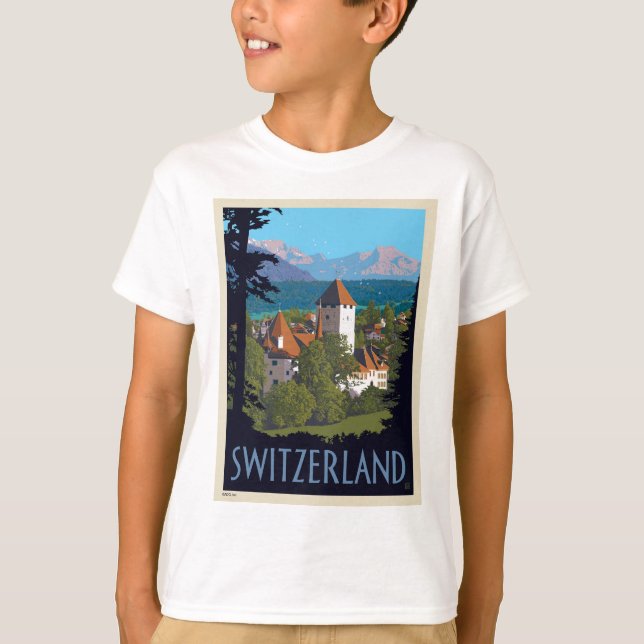 Camiseta Chillon Castle | Suíça (Frente)