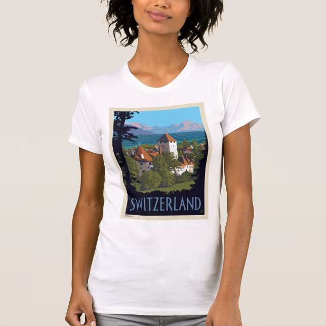 Camiseta Chillon Castle | Suíça (Frente)