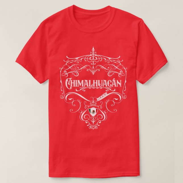 Camiseta Chimalhuacan Vintage design 1 (Frente do Design)