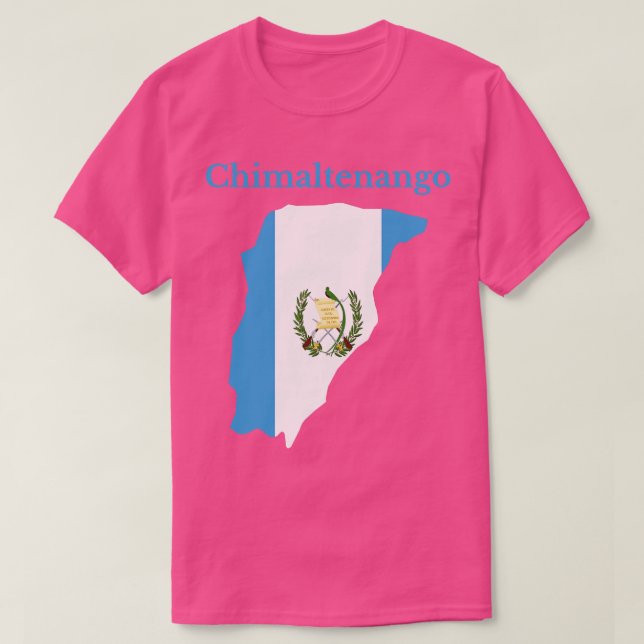 Camiseta Chimaltenango Departamento da Guatemala (Frente do Design)