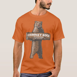 Camiseta Chimney Rock State Park Carolina do Norte Bear Vac