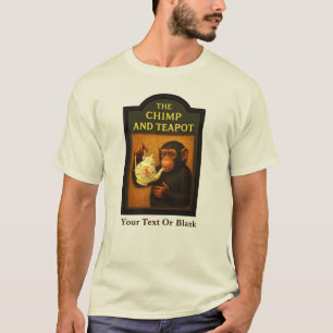 Camiseta Chimp E Teapot Pub