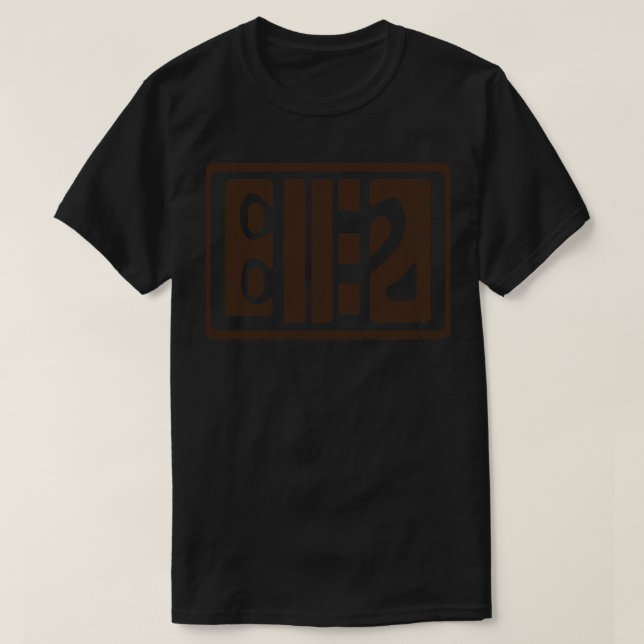 Camiseta Chimp Glyph (Frente do Design)
