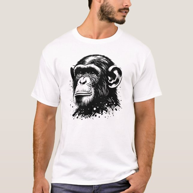 Camiseta Chimpanzé (Frente)