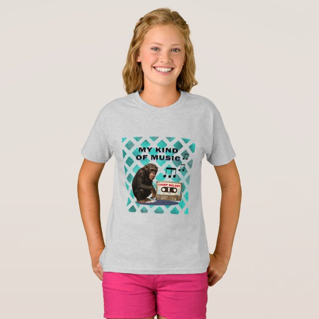 Camiseta chimpanzé (Frente Completa)