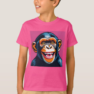 Camiseta Chimpanzé Bonito Ri