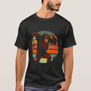 Camiseta Chimpanzé Chimp Bonobo Ape Primate Macaco