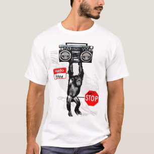 Camiseta Chimpanzé de MyPrymate HipHop