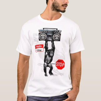 Camiseta Chimpanzé de MyPrymate HipHop