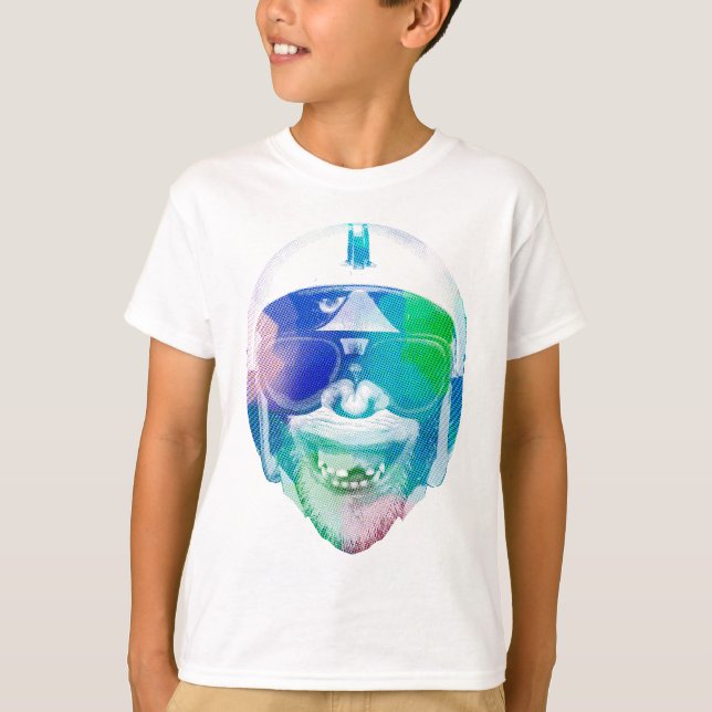 Camiseta Chimpanzé do conluio (Frente)