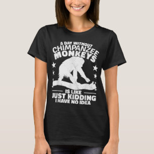 Camiseta Chimpanzé esquadrão primates chimpanzé vintag