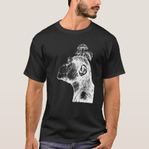 Camiseta Chimpanzé - Mulheres Com Amor Colorido Curtem Rind