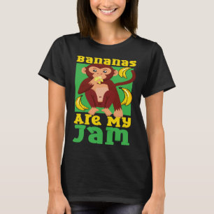 Camiseta Chimpanzés Bananas São Meu Emperramento