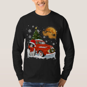 Camiseta Chin Vintage em Japão Carro Vermelho Caminhão Nata