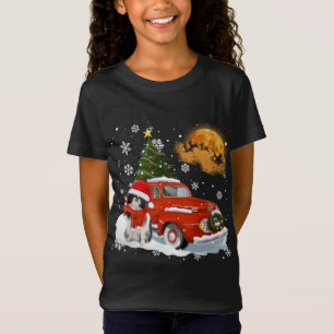 Camiseta Chin Vintage em Japão Carro Vermelho Caminhão Nata
