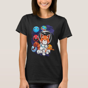 Camiseta China Animal Cuide Planetas Ciência Espaço Panda V