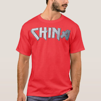 Camiseta China de metais pesados