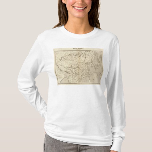 Camiseta China e Japão (Frente)