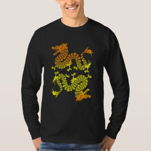 Camiseta China Fantasia Mítica Criatura Animal Asiática