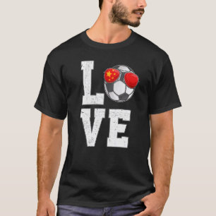 Camiseta China: Futebol Ama Bandeira Chinesa