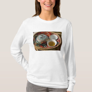 Camiseta China, Hong Kong. Bule de chá tradicional chinês &