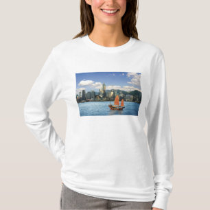Camiseta China; Hong Kong; Victoria Harbor; Porto;A