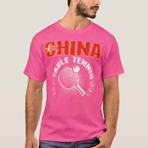 Camiseta China Mesa Fans Jersey China Ping Pong L