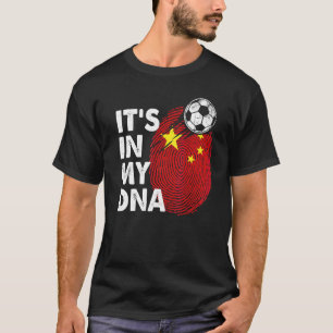 Camiseta China: Minha Equipe Chinesa De Bandeira De Dna Chi