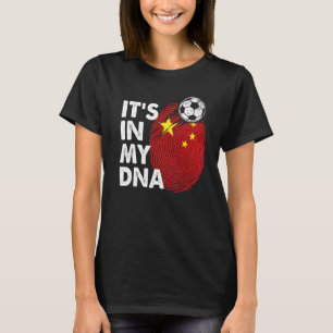 Camiseta China: Minha Equipe Chinesa De Bandeira De Dna Chi
