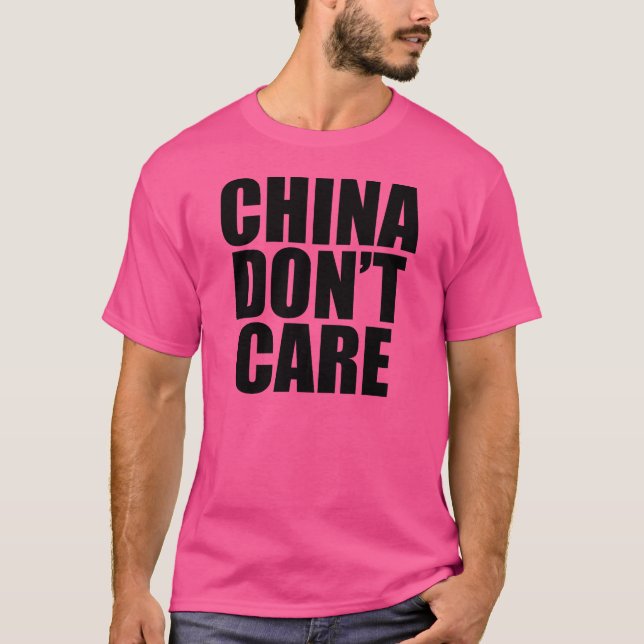 CAMISETA CHINA NÃO SE IMPORTA (Frente)