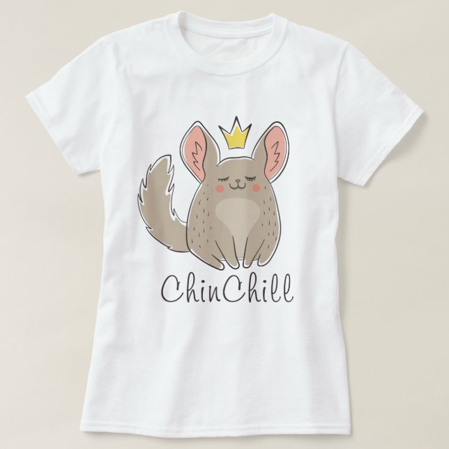 Camiseta ChinChill (Frente do Design)