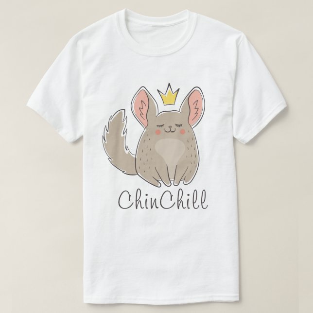 Camiseta ChinChill T-Shirt (Frente do Design)