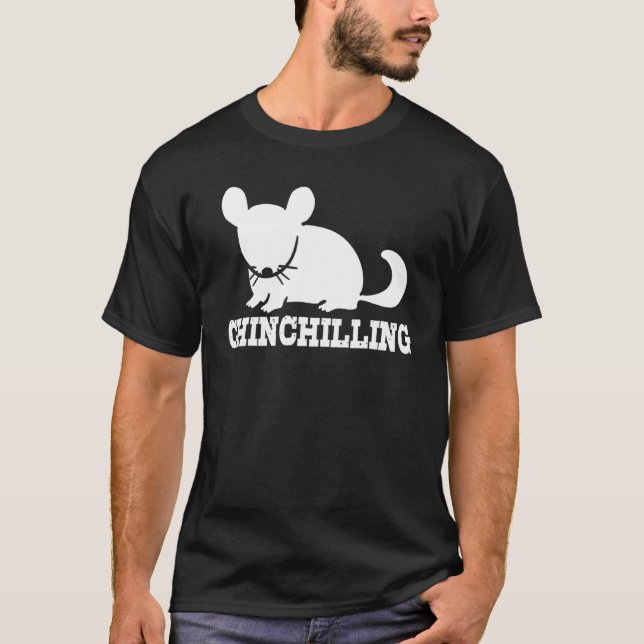 Camiseta Chinchilla Chinchilla Chinchillas Mouse Rod (Frente)