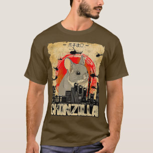 Camiseta Chinchilla Chinzilla Retro Chinchilla Amantes Funn