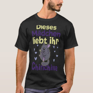 Camiseta Chinchilla Cute Say Dust Pet Rodent 42