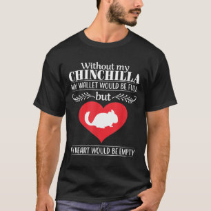 Camiseta Chinchilla Mãe Pai Amante de os animais de Pet Pro
