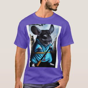 Camiseta Chinchilla num figurino ninja 4