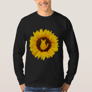 Camiseta Chinchilla Para Homens Roedores Animal Sunflower L