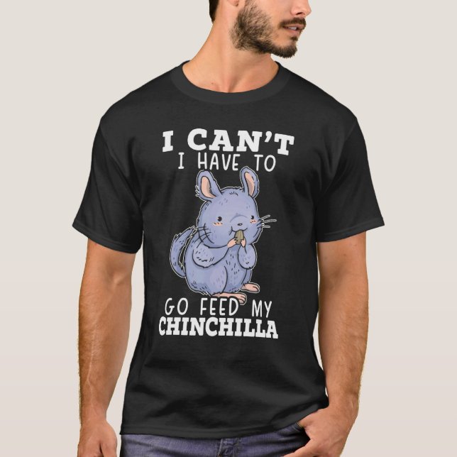 Camiseta Chinchilla Pet Animal 11 (Frente)