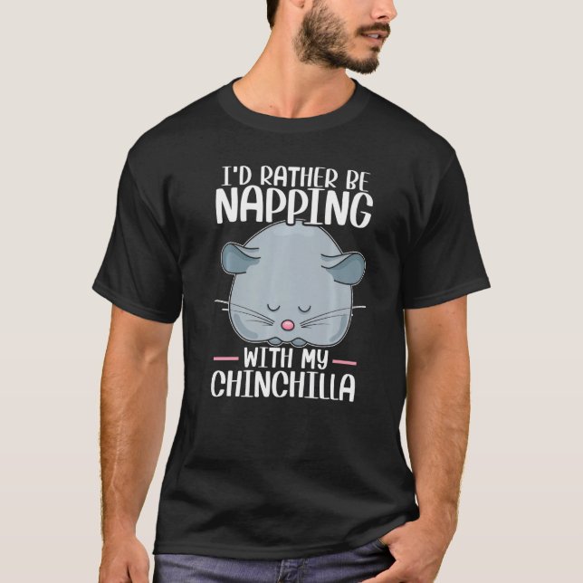 Camiseta Chinchilla Pet Animal  6 (Frente)