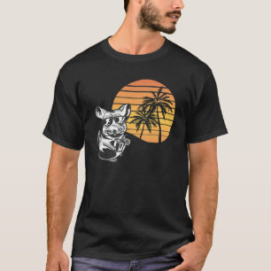 Camiseta Chinchilla Summer Vintage Sunset Nuchilla Ow