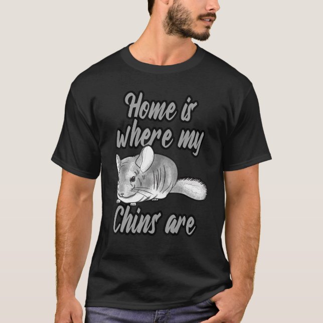 Camiseta Chinchilla Voles Rodents (Frente)