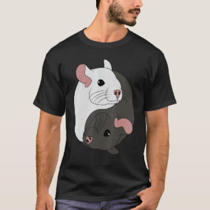 Camiseta Chinchilla Yin E Yang Pet Rodent Veterina