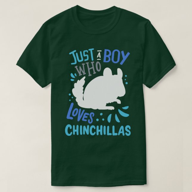 Camiseta Chinchillas Chinchilla Lover 5 (Frente do Design)