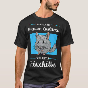 Camiseta Chinchillas Human Costume Rodand Animal