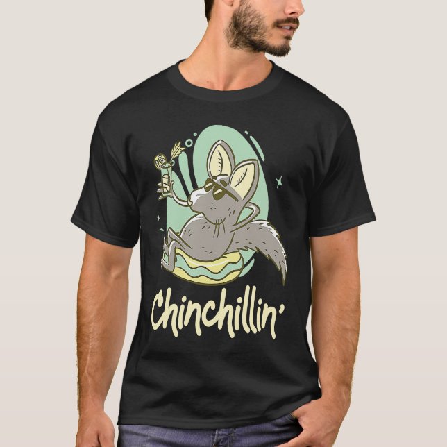 Camiseta Chinchillin'   Chinchilla (Frente)