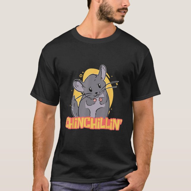 Camiseta Chinchillin  Chinchilla  1 (Frente)
