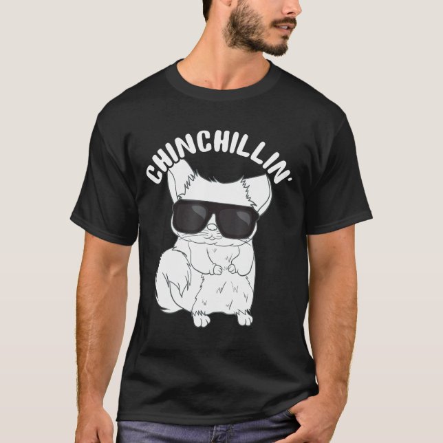 Camiseta Chinchillin Pet Owner Chinchilla (Frente)