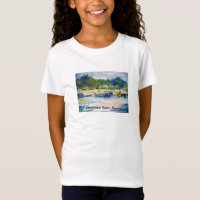 Chincoteague Island Horse Painting T-Shirt