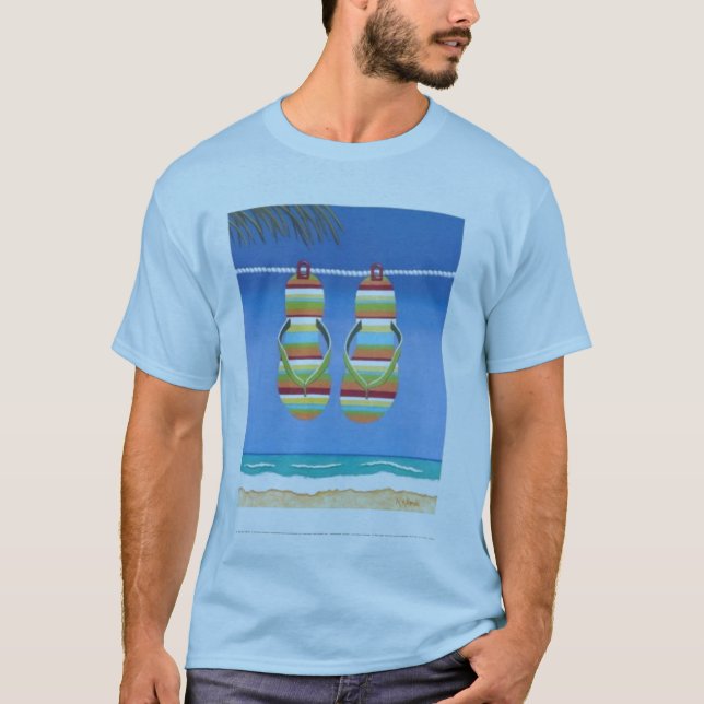 Camiseta chinelos (Frente)